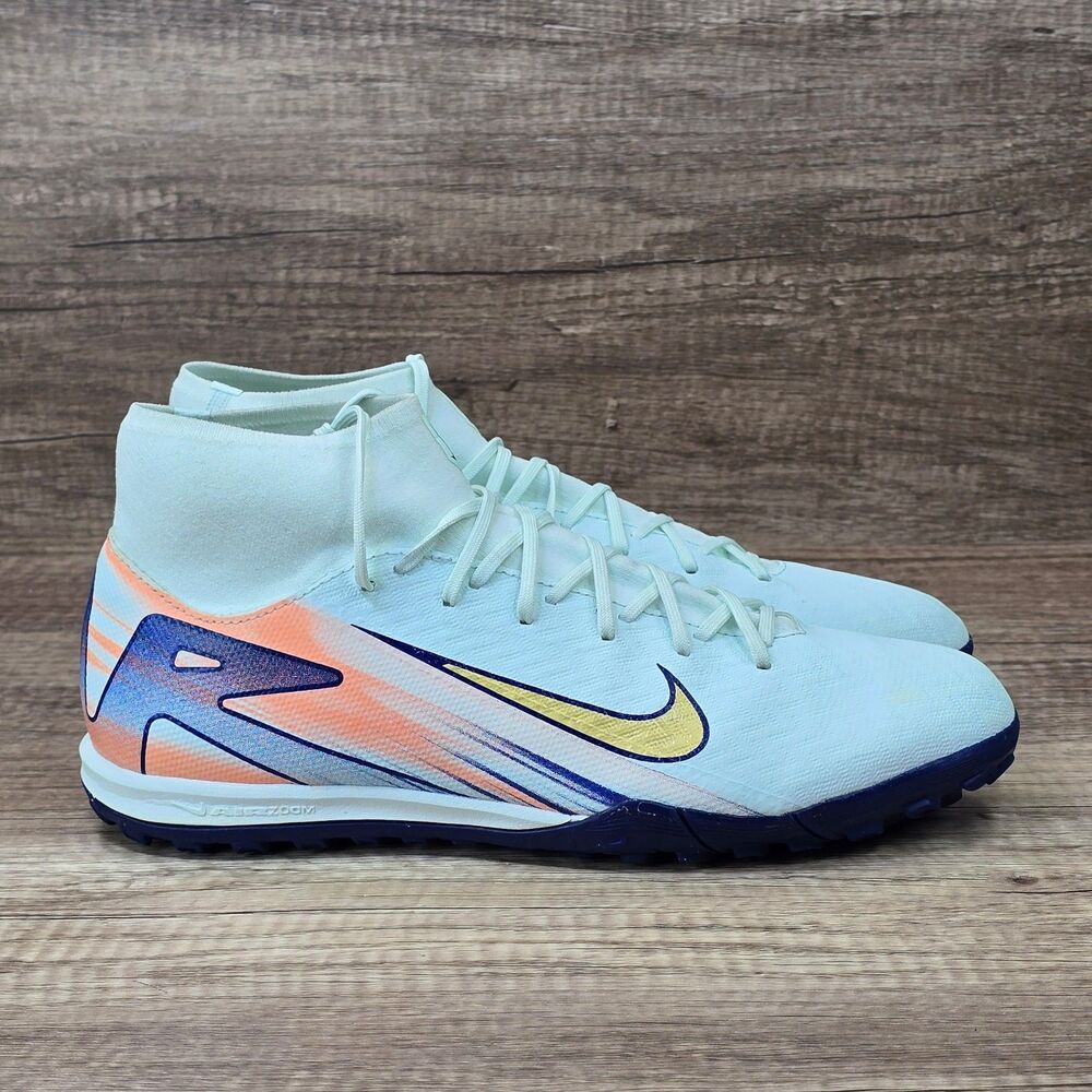 Nike Zoom Superfly 10 Academy MDS TF Men's Size 9 Barely Green Gold Soccer Shoes